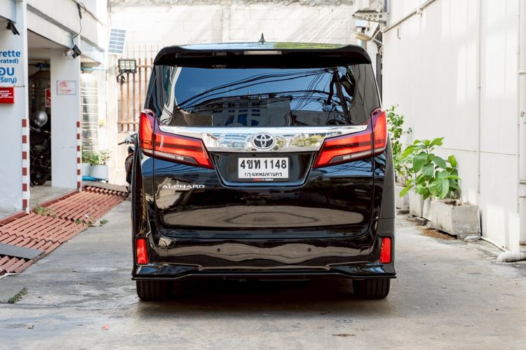 Toyota Alphard 2020 2.5 S C-Package Van เบนซิน ไม่ติดแก๊ส เกียร์อัตโนมัติ ดำ รูปที่ 4