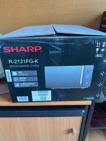 Sharp ไมโครเวฟ รุ่นไร้จานหมุน ขนาด20 ลิตร   รูปที่ 5