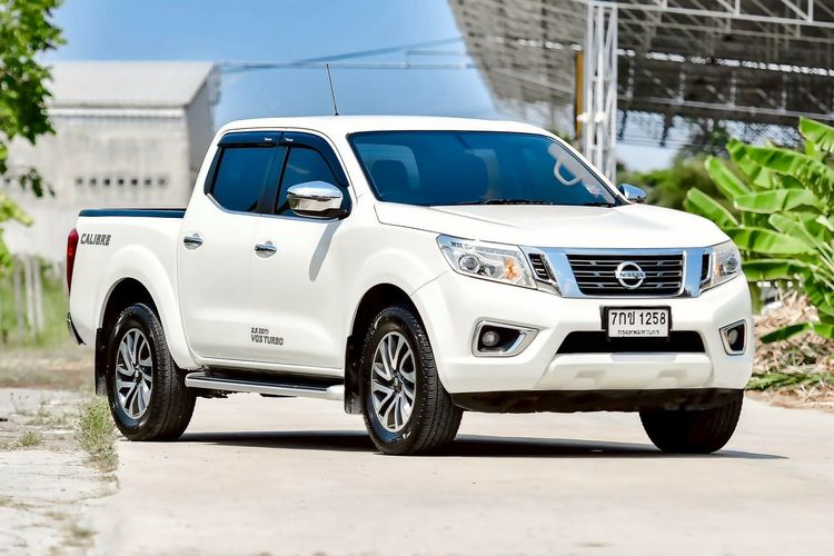 Nissan Navara 2018 2.5 Calibre EL Pickup ดีเซล ไม่ติดแก๊ส เกียร์อัตโนมัติ ขาว รูปที่ 2