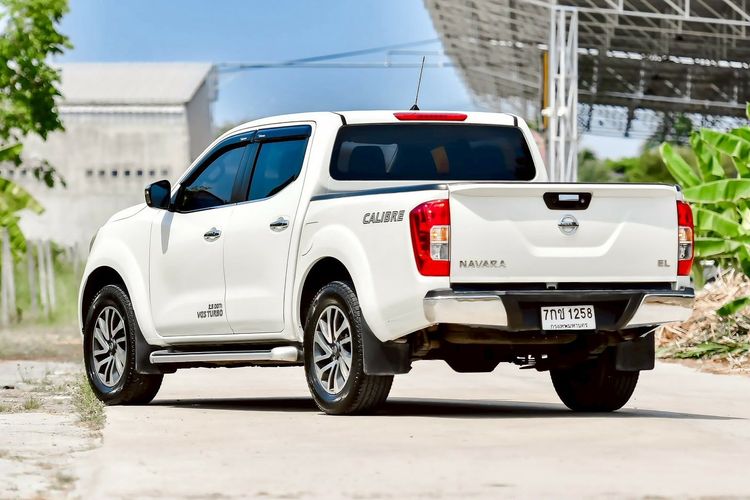 Nissan Navara 2018 2.5 Calibre EL Pickup ดีเซล ไม่ติดแก๊ส เกียร์อัตโนมัติ ขาว รูปที่ 3