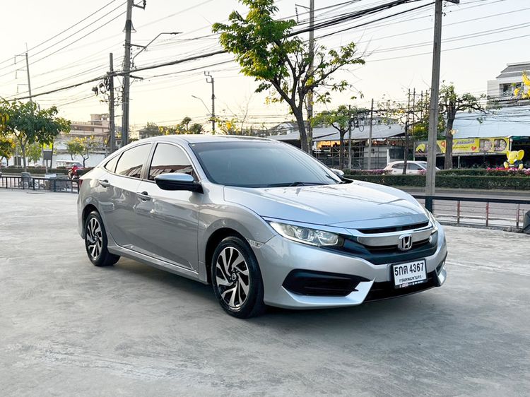 Honda Civic 2016 1.8 E i-VTEC Sedan เบนซิน ไม่ติดแก๊ส เกียร์อัตโนมัติ เทา รูปที่ 3