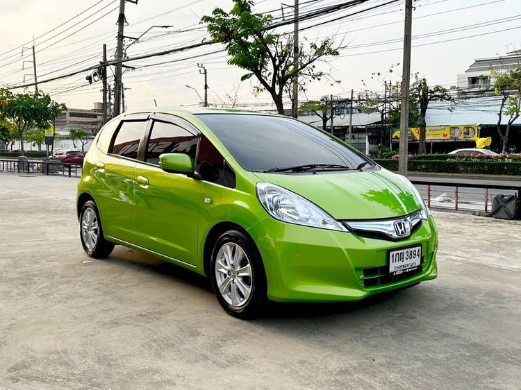Honda Jazz 2012 1.3 Hybrid Sedan เบนซิน ไม่ติดแก๊ส เกียร์อัตโนมัติ เขียว รูปที่ 3