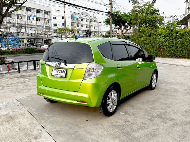 Honda Jazz 2012 1.3 Hybrid Sedan เบนซิน ไม่ติดแก๊ส เกียร์อัตโนมัติ เขียว รูปที่ 4