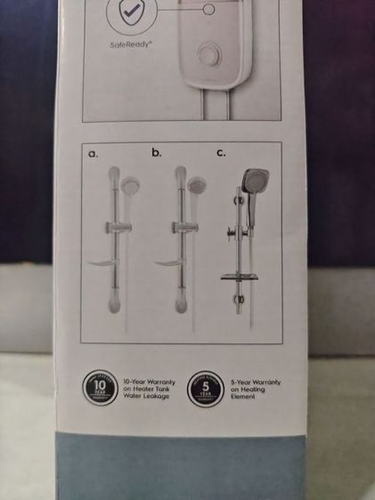 เครื่องเครื่องทำน้ำอุ่น Electrolux 4800wของศูนย์ไม่แกะซีล รูปที่ 4