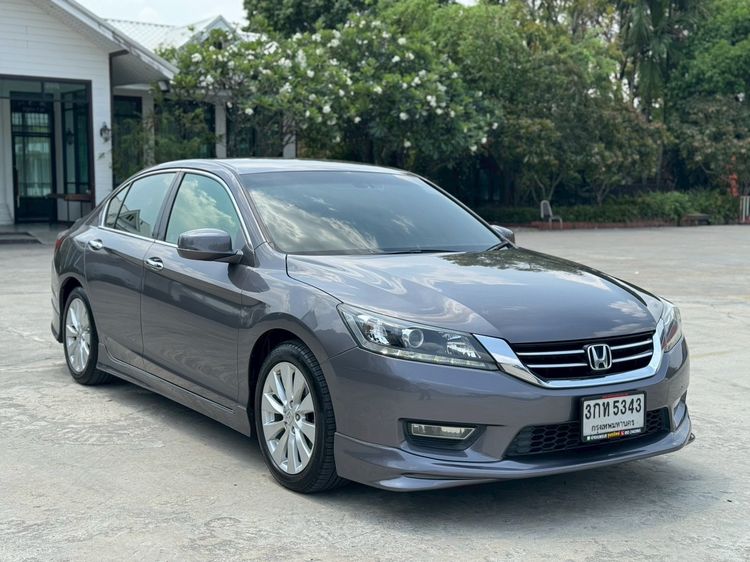Honda Accord 2014 2.0 EL i-VTEC Sedan เบนซิน ไม่ติดแก๊ส เกียร์อัตโนมัติ เทา รูปที่ 3
