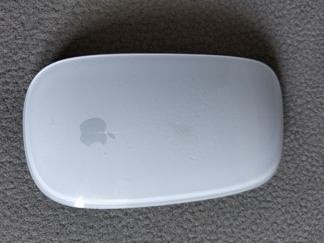 ขอขายเมาส์ Apple wireless model No A12963VDC แท้ผลิตในจีนใช้ถ่าน Alkaline AAA 2ก้อน สีขาว รูปที่ 3