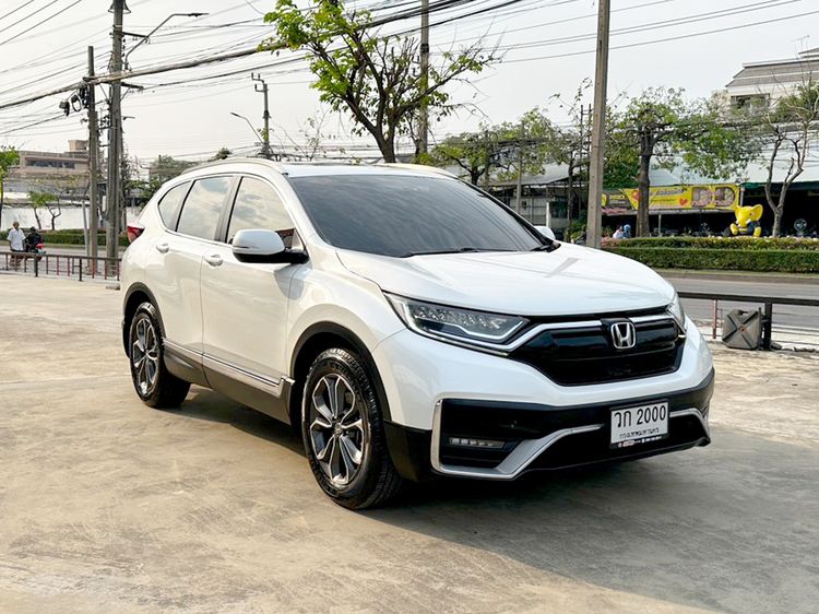 Honda CR-V 2020 2.4 ES 4WD Utility-car เบนซิน ไม่ติดแก๊ส เกียร์อัตโนมัติ ขาว รูปที่ 3