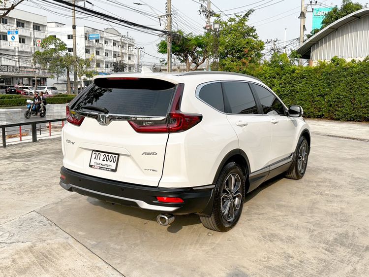 Honda CR-V 2020 2.4 ES 4WD Utility-car เบนซิน ไม่ติดแก๊ส เกียร์อัตโนมัติ ขาว รูปที่ 4