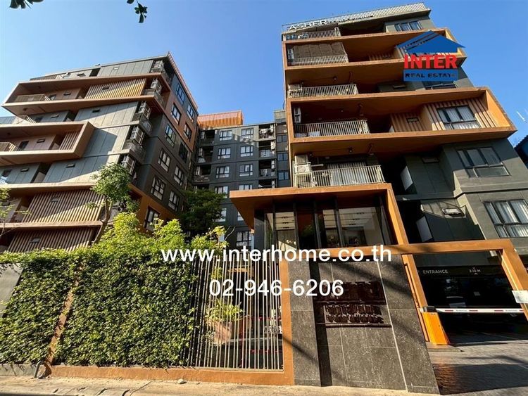 คอนโดมิเนียม 25.7 ตร.ม. แอชเชอร์รัชดา-ห้วยขวาง ซอย20มิถุนา แยก3 ถนนรัชดาภิเษก ถนนลาดพร้าว เขตห้วยขวาง กรุงเทพมหานคร