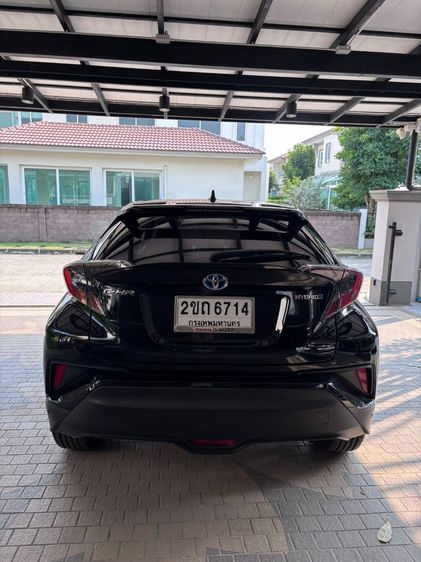 Toyota C-HR 2021 1.8 HV Mid Utility-car ไฮบริด ไม่ติดแก๊ส เกียร์อัตโนมัติ ดำ รูปที่ 3