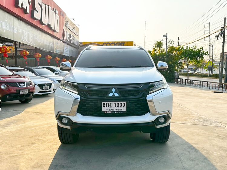 Mitsubishi Pajero Sport 2019 2.4 GT Premium Elite Edition 4WD Utility-car ดีเซล ไม่ติดแก๊ส เกียร์อัตโนมัติ ขาว รูปที่ 2
