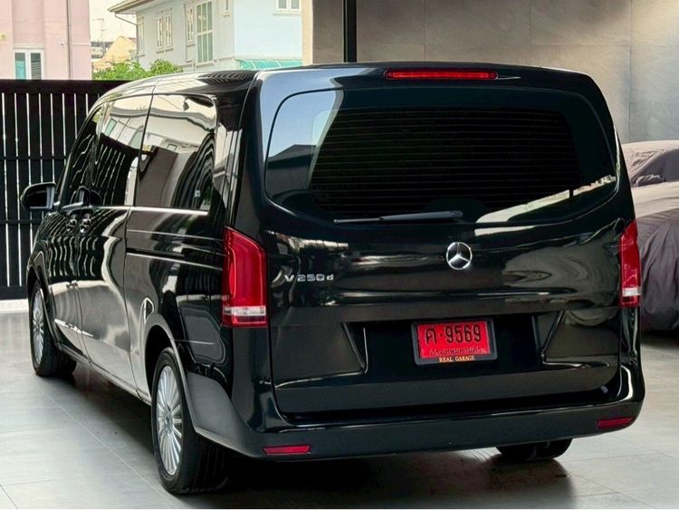 Mercedes-Benz V-Class 2021 V250 Van ดีเซล ไม่ติดแก๊ส เกียร์อัตโนมัติ ดำ รูปที่ 3