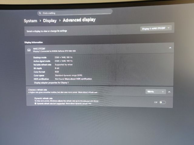 จอ MSI MAG 27CQ6F สภาพนางฟ้า รูปที่ 2