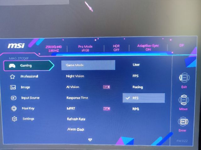 จอ MSI MAG 27CQ6F สภาพนางฟ้า รูปที่ 4