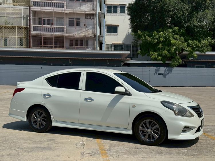 Nissan Almera 2016 1.2 E Sportech Sedan เบนซิน ไม่ติดแก๊ส เกียร์อัตโนมัติ ขาว รูปที่ 4