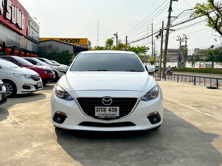 Mazda Mazda3 2014 2.0 S Sports Sedan เบนซิน ไม่ติดแก๊ส เกียร์อัตโนมัติ ขาว รูปที่ 2