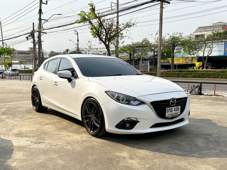 Mazda Mazda3 2014 2.0 S Sports Sedan เบนซิน ไม่ติดแก๊ส เกียร์อัตโนมัติ ขาว รูปที่ 3