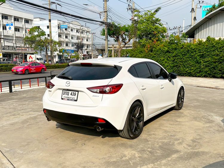 Mazda Mazda3 2014 2.0 S Sports Sedan เบนซิน ไม่ติดแก๊ส เกียร์อัตโนมัติ ขาว รูปที่ 4