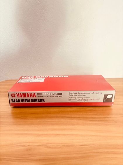 🔥 กระจกขวา YAMAHA QBIX ของแท้ สีแดง R1671 พร้อมส่ง รูปที่ 4