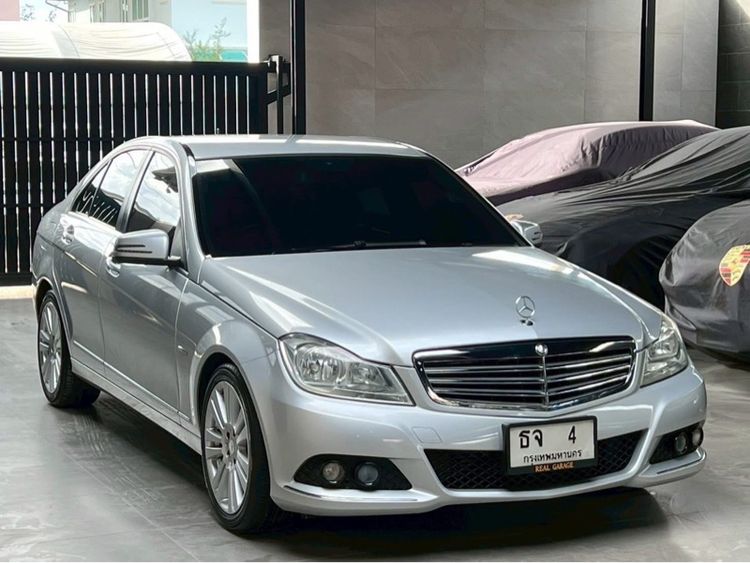 Mercedes-Benz C-Class 2012 C200 CGI Sedan เบนซิน ไม่ติดแก๊ส เกียร์อัตโนมัติ เทา รูปที่ 3