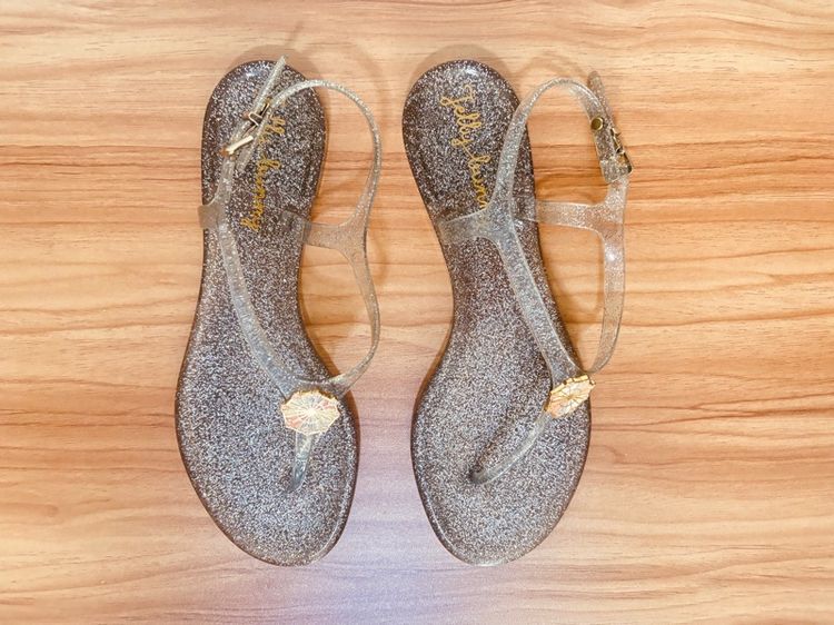 อื่นๆ UK 6 | EU 39 1/3 | US 7.5 อื่นๆ 🔥 Jelly Bunny สายรัดกลิตเตอร์ สีทอง Size 39  ของแท้ สภาพสวย ใช้น้อย ลดด่วน 🔥 