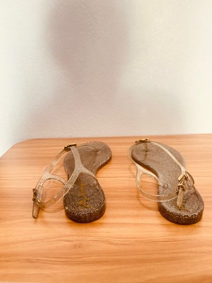 🔥 Jelly Bunny สายรัดกลิตเตอร์ สีทอง Size 39  ของแท้ สภาพสวย ใช้น้อย ลดด่วน 🔥  รูปที่ 4