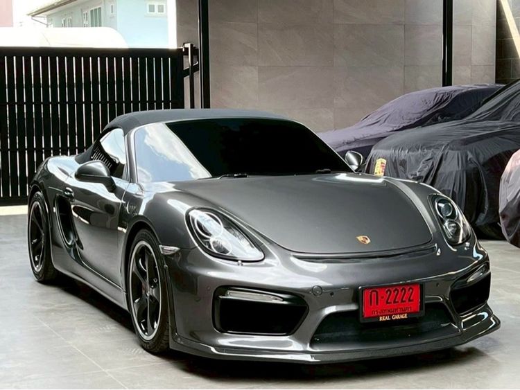 Porsche Boxster 2014 2.7 PDK Sedan เบนซิน ไม่ติดแก๊ส เกียร์อัตโนมัติ เทา รูปที่ 2