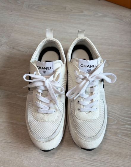 รองเท้า Chanel low-cut sneakers แท้ ออกจากช็อปปารีส รูปที่ 4