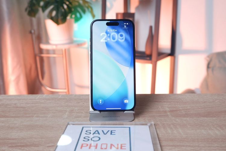 iPhone 15 256GB สี Black เครื่องสวย ราคาเพียง 16,900.- มีประกันร้าน 60วัน รูปที่ 2