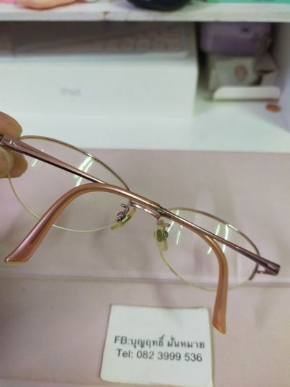 แว่นตา DIOR CD 7645 J MADE IN JAPAN ขนาด 55 17 135 ของแท้สภาพดี เลนส์มีค่าสายตา เอาไปตัดใส่เลนส์ใหม่ได้เลยครับ รูปที่ 4