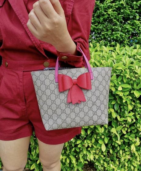 กระเป๋า gucci tote kid แท้💯 รูปที่ 2