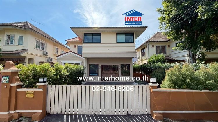 บ้านเดี่ยว 2 ชั้น 68.2 ตร.ว. หมู่บ้านดิสคัพเวอรี่ บาหลีก้า ถนนพระองค์เจ้าสายเลียบคลองสี่ ถนนลำลูกกา ลำลูกกา ปทุมธานี