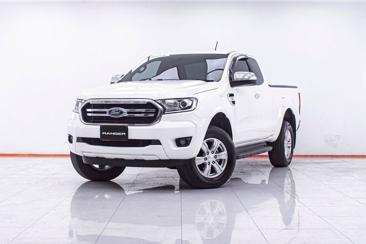 รถ Ford Ranger 2.2 Hi-Rider XLT สี ขาว