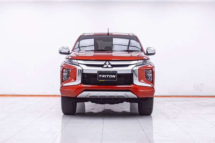 Mitsubishi Triton 2019 2.4 GLS Plus Pickup ดีเซล ไม่ติดแก๊ส เกียร์อัตโนมัติ ส้ม รูปที่ 4