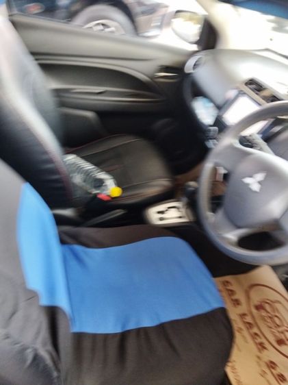 Mitsubishi Mirage 2003 1.2 Glx Limited Edition Sedan เบนซิน ไม่ติดแก๊ส เกียร์อัตโนมัติ น้ำเงิน รูปที่ 4