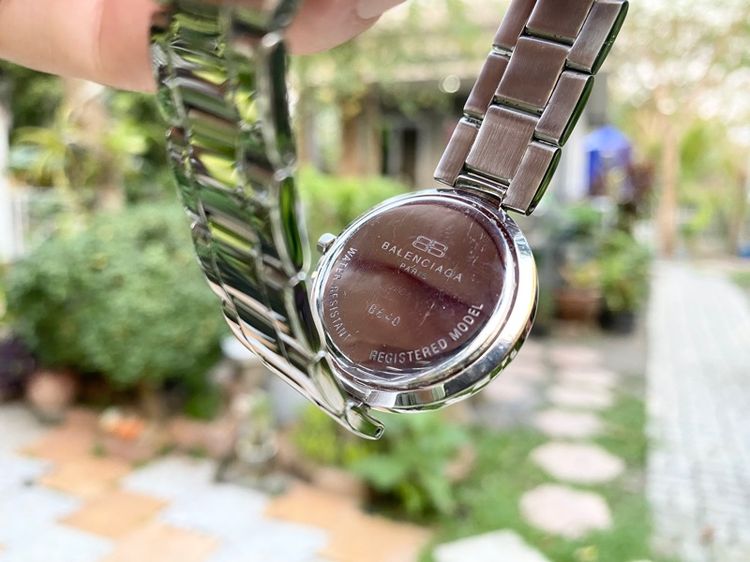 นาฬิกาBalenciaga Vintage Watch Paris Navy Blue Dial (swiss made) แท้ศูนย์ รูปที่ 3