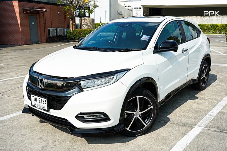 Honda HR-V 2019 1.8 RS Utility-car เบนซิน ไม่ติดแก๊ส เกียร์อัตโนมัติ ขาว