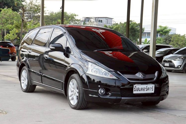 Mitsubishi Space Wagon 2008 2.4 GT Utility-car เบนซิน เกียร์อัตโนมัติ ดำ รูปที่ 4