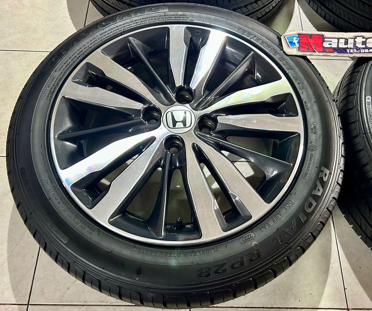 ล้อมือสองJAZZ GK RS ขอบ16 พร้อมยางป้ายแดง 185 55 16  รูปที่ 5