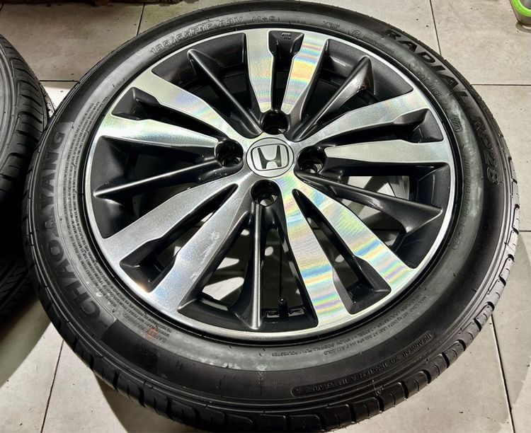 ล้อมือสองJAZZ GK RS ขอบ16 พร้อมยางป้ายแดง 185 55 16  รูปที่ 6