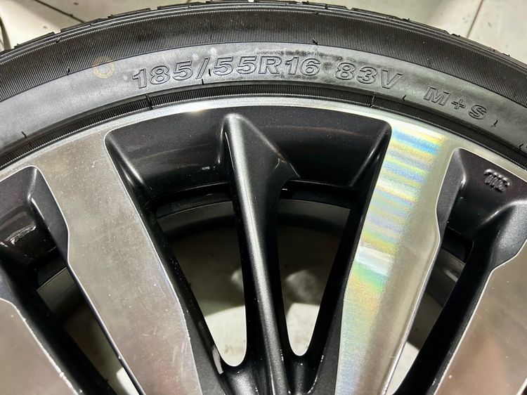 ล้อมือสองJAZZ GK RS ขอบ16 พร้อมยางป้ายแดง 185 55 16  รูปที่ 8