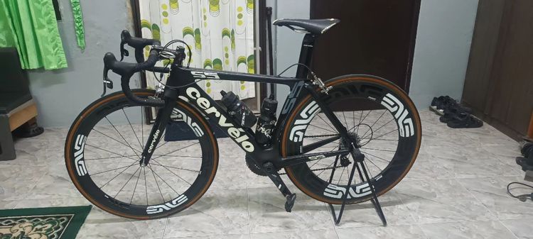 ขายเสือหมอบคาร์บอนทั้งคันยี่ห้อCERVELOไซส์48