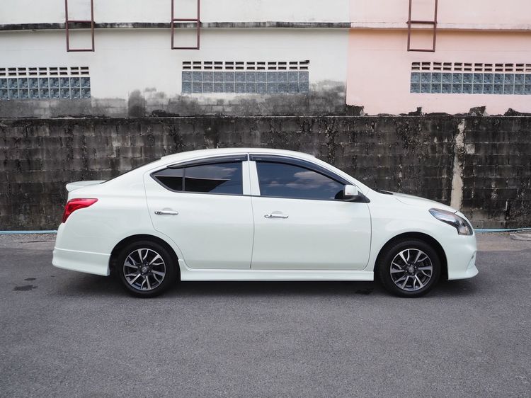 Nissan Almera 2019 1.2 E Sportech Sedan เบนซิน ไม่ติดแก๊ส เกียร์อัตโนมัติ ขาว รูปที่ 4