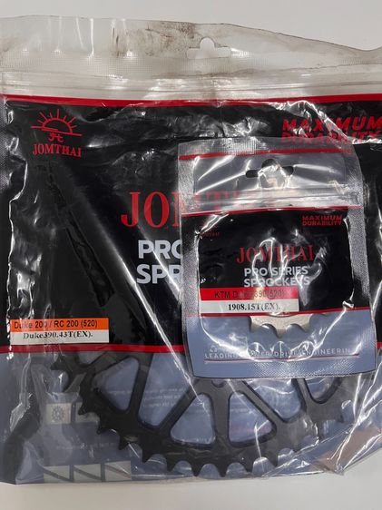 โซ่ สเตอร์ สเตอร์  JOMTHAI หน้า-หลัง Duke250,Duke390