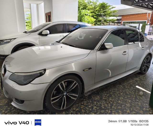 BMW Series 5 2008 520d Sedan ดีเซล เกียร์อัตโนมัติ เทา รูปที่ 3