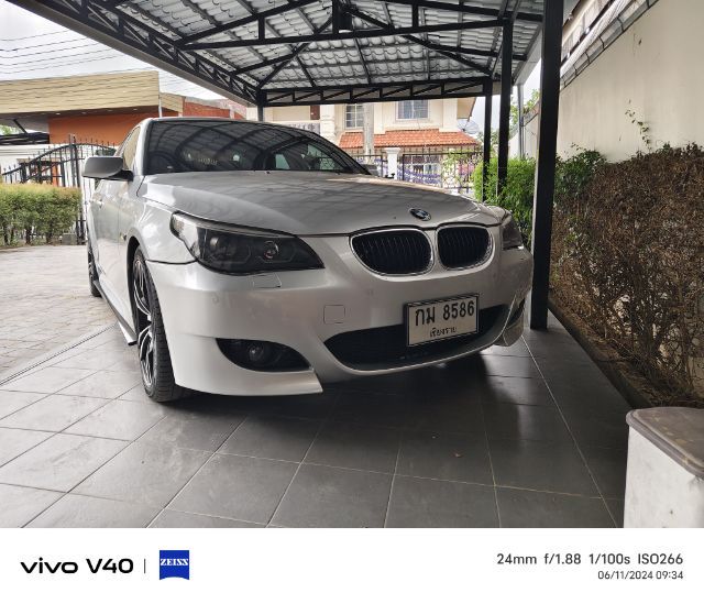 BMW Series 5 2008 520d Sedan ดีเซล เกียร์อัตโนมัติ เทา รูปที่ 4