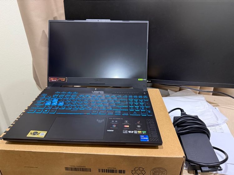 โน๊ตบุ๊ค Notebook Asus TUF Gaming F15 FX507VV-LP147W การ์ดจอ RTX4060 แรงๆ ทำงานกราฟฟิก เล่นเกมอื่นๆสบายมาก สอบถามได้ครับ รูปที่ 2