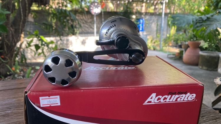 รอกAccurate BV500HN สีเงินดำพร้อมคัน FC monster H2O-C 591 H  ยาว 5‘.9“ รูปที่ 3