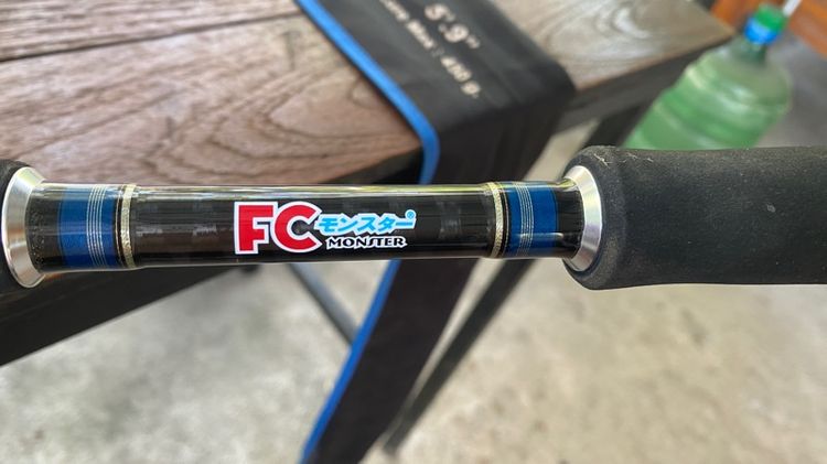 รอกAccurate BV500HN สีเงินดำพร้อมคัน FC monster H2O-C 591 H  ยาว 5‘.9“ รูปที่ 10