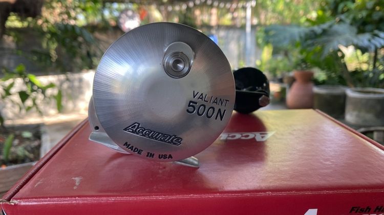 รอกAccurate BV500HN สีเงินดำพร้อมคัน FC monster H2O-C 591 H  ยาว 5‘.9“ รูปที่ 2